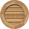 Ekena Millwork Round Gable Vent Non-Functional, Western Red Cedar Gable Vent w/ Decorative Face Frame, 26"W x 26"H GVWRO26X2602RDUWR - alternate 1